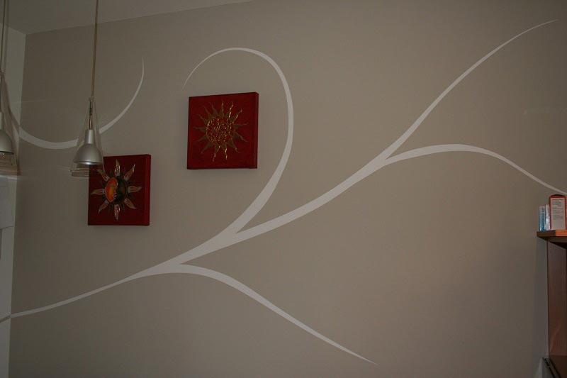Decorazione muro casa libera