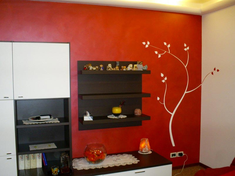 decorazione albero stilizzato