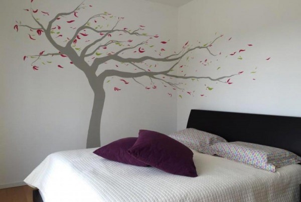decorazione murale fatta mano